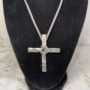 GyspyCwboy Original Cross Charm - Steel